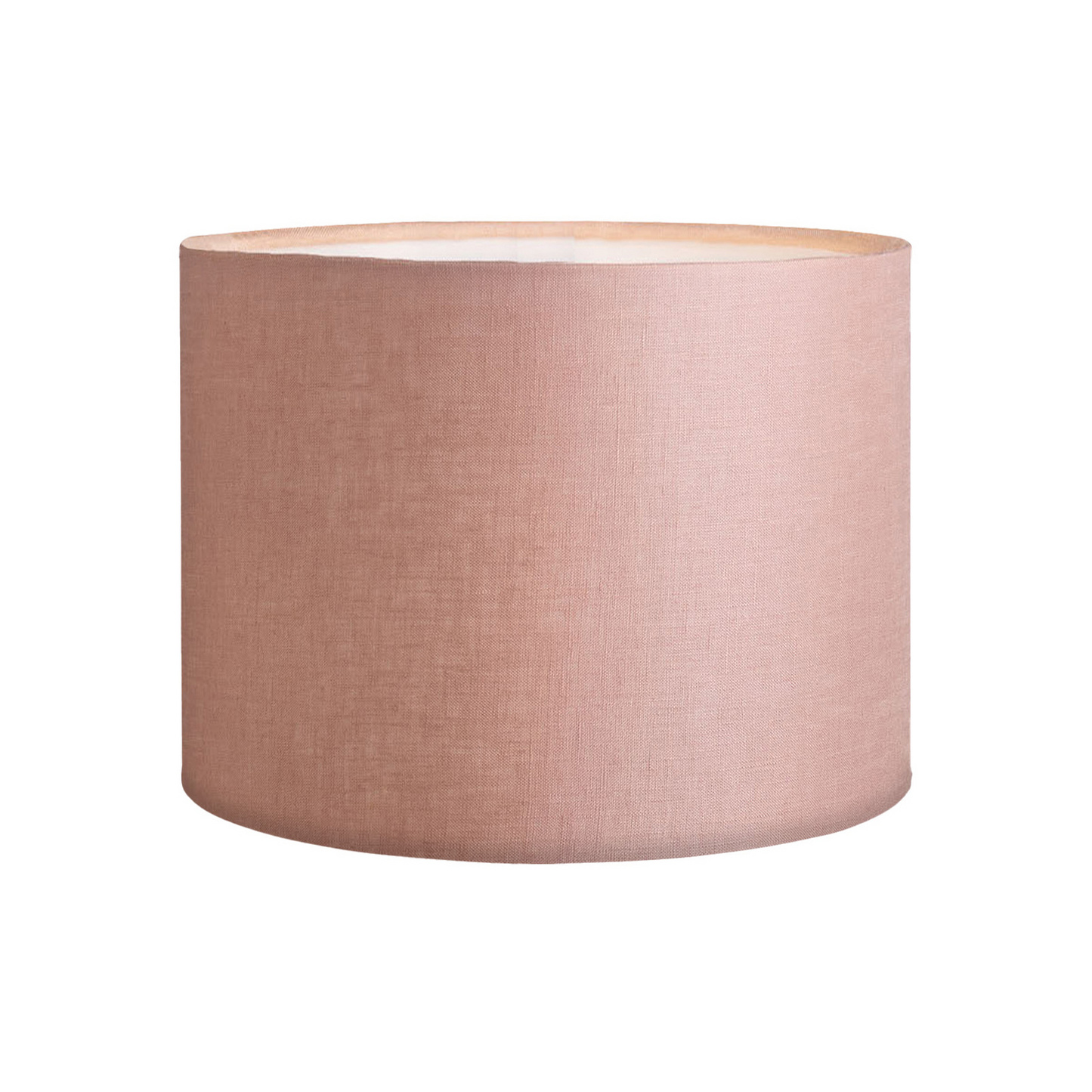 25CM Vintage Rose Linen Cylinder Lamp Shade
