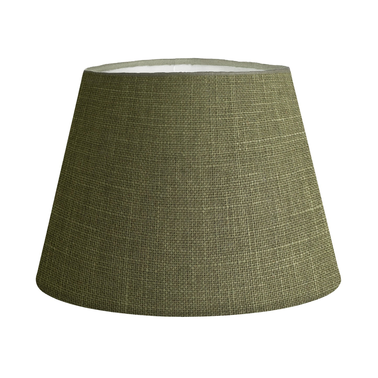 38CM Moss Linen Basic Tapered Lamp Shade