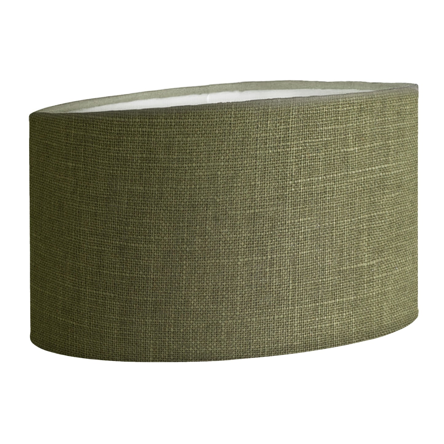 30CM Moss Linen Oval Lamp Shade