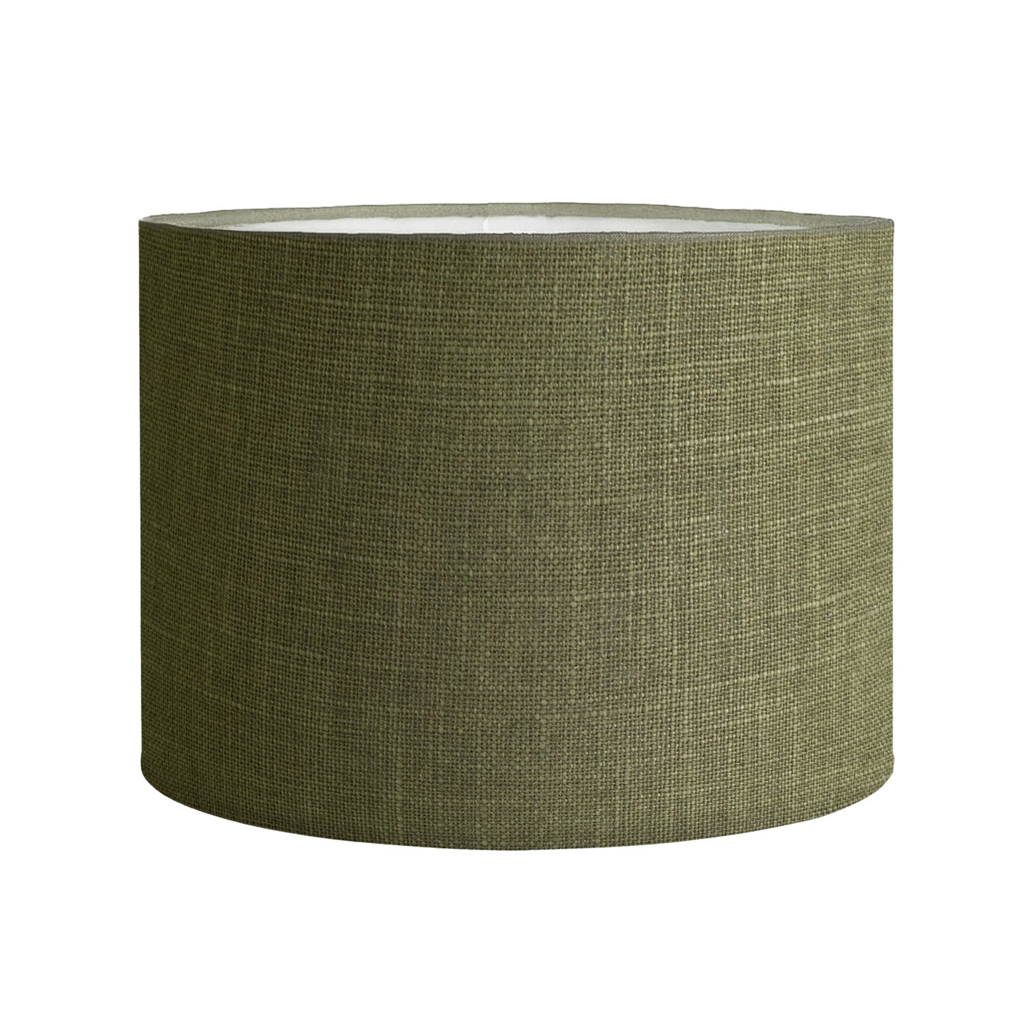 33CM Moss Linen Cylinder Lamp Shade