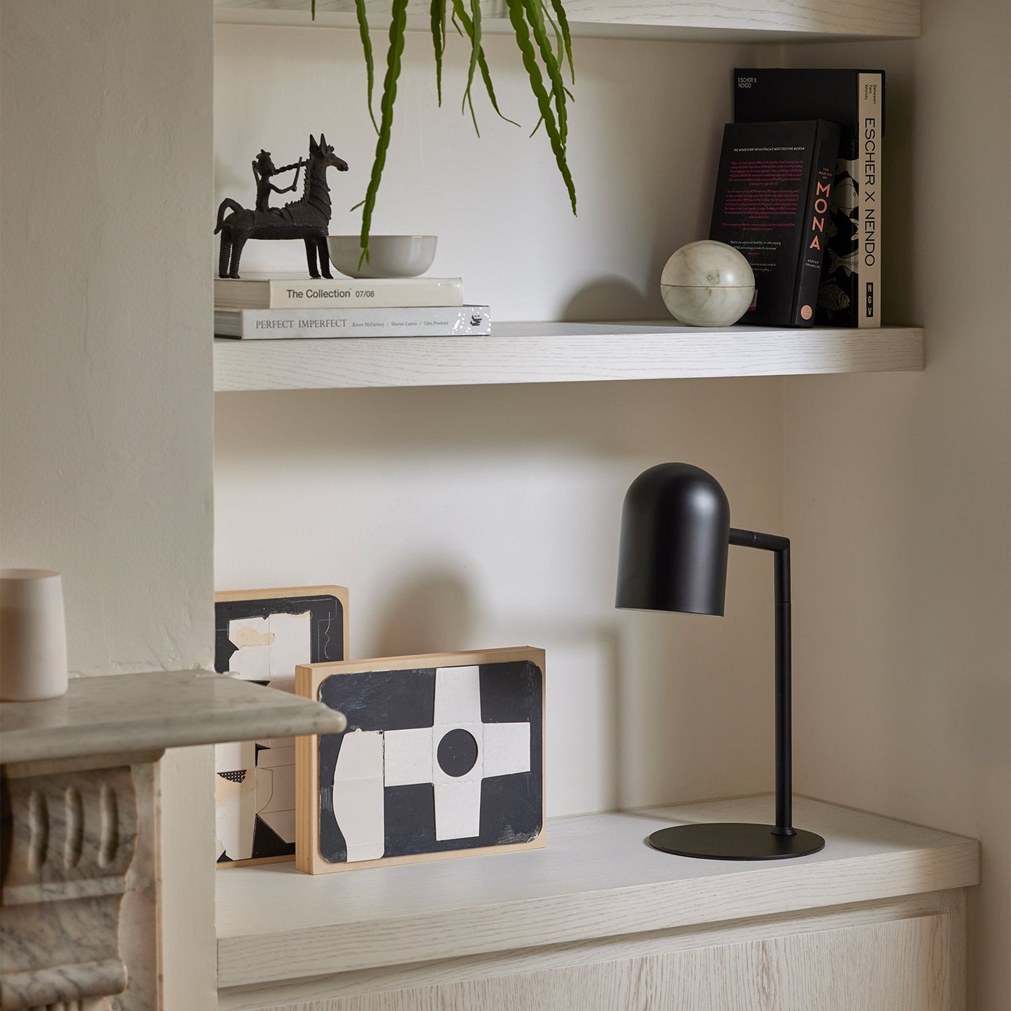 Pia Black Desk Lamp