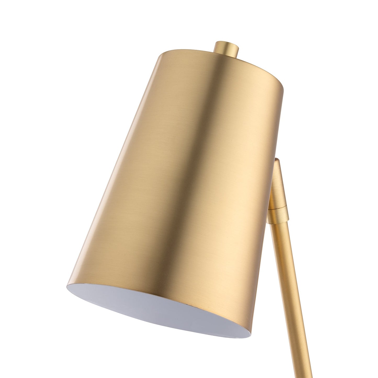 Arlen Brass and Black Desk Lamp