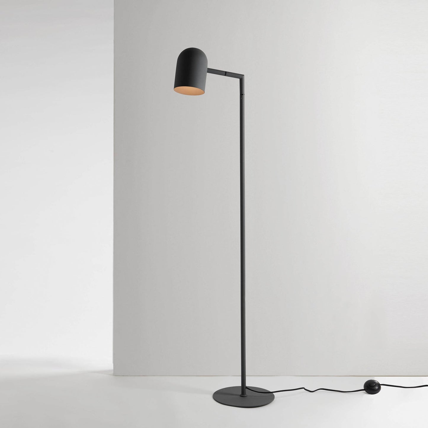 Pia Charcoal Floor Lamp