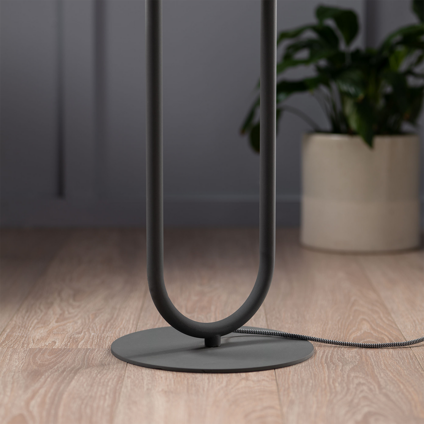 Esta Charcoal Floor Lamp