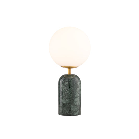 Soren Green Marble Desk Lamp
