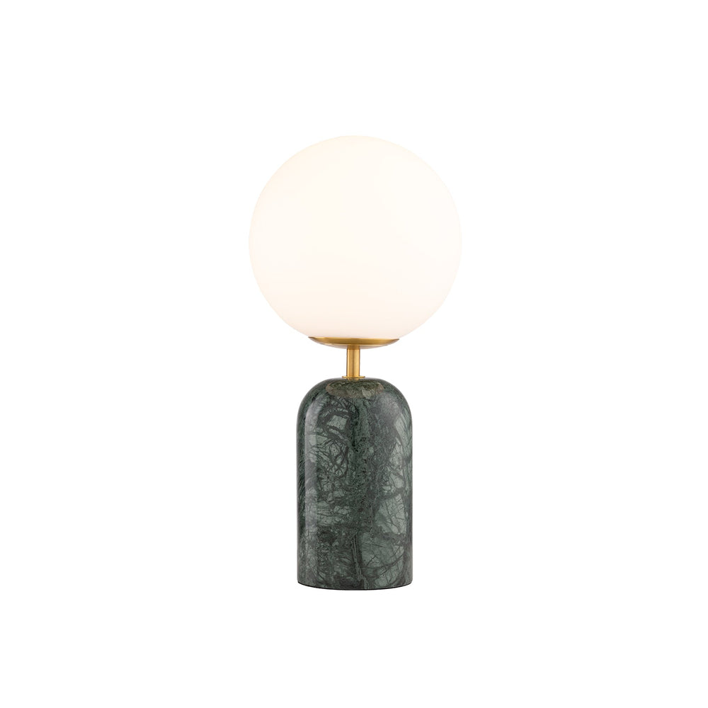 Soren Green Marble Desk Lamp