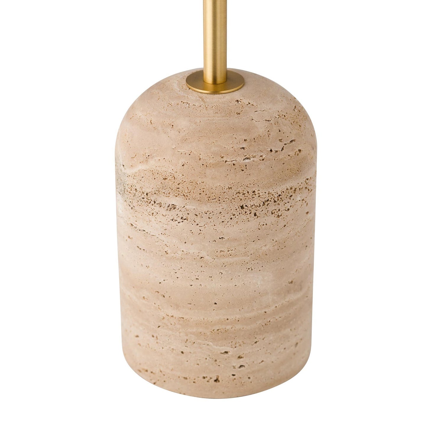 Soren Brass Marble Floor Lamp