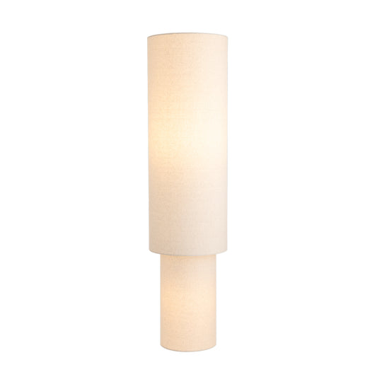 Sable Linen Floor Lamp