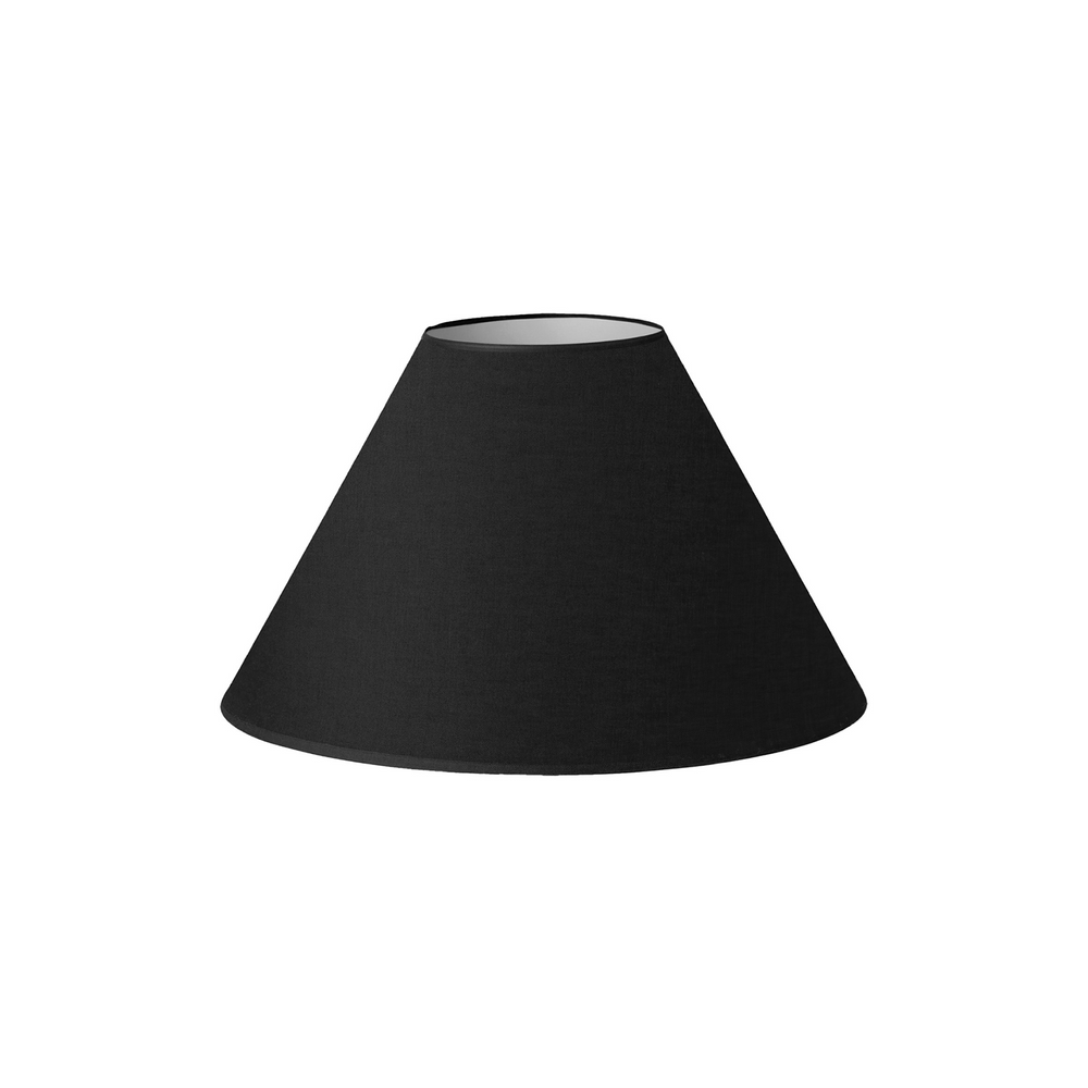 15CM Black Linen Empire Lamp Shade