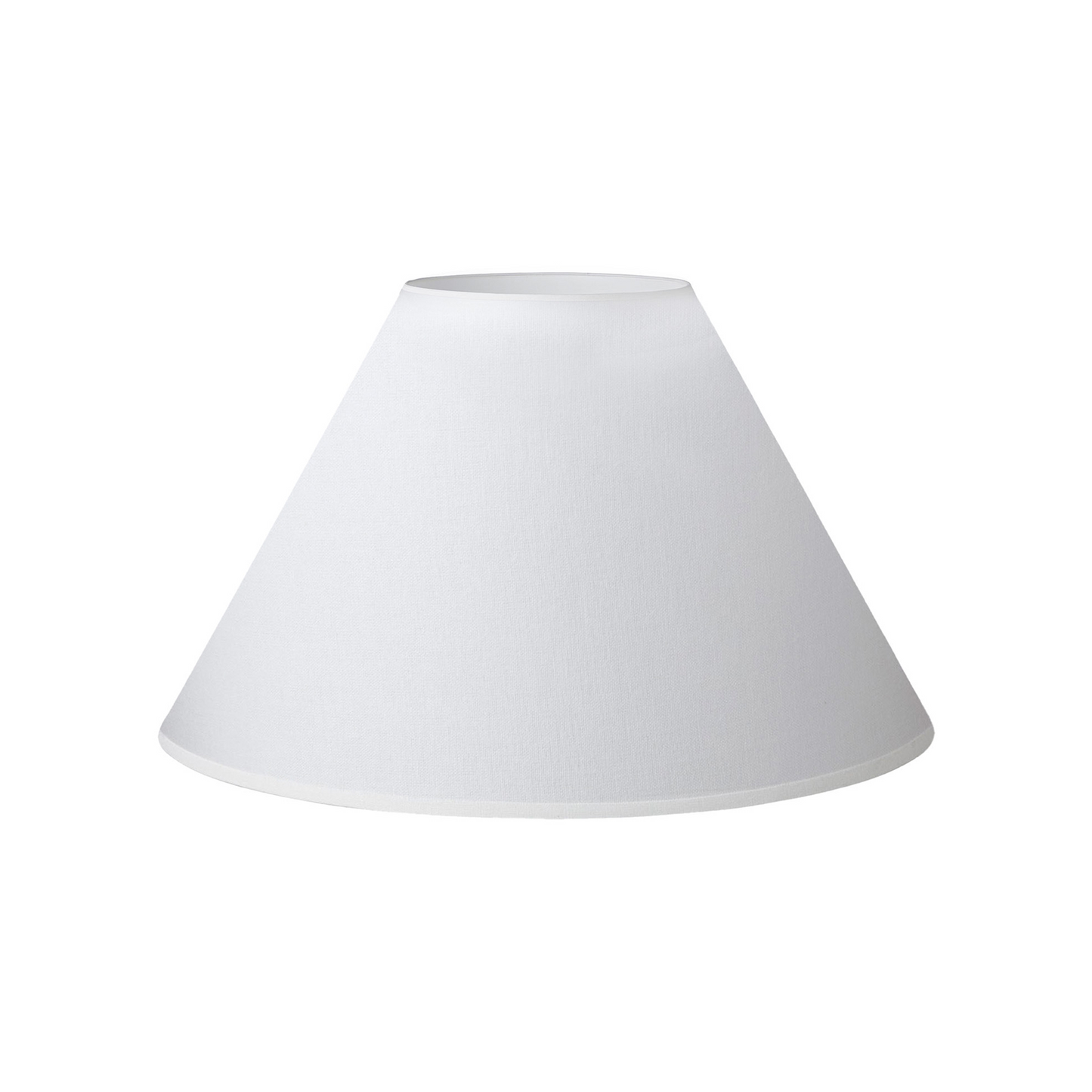 25CM White Linen Empire Lamp Shade