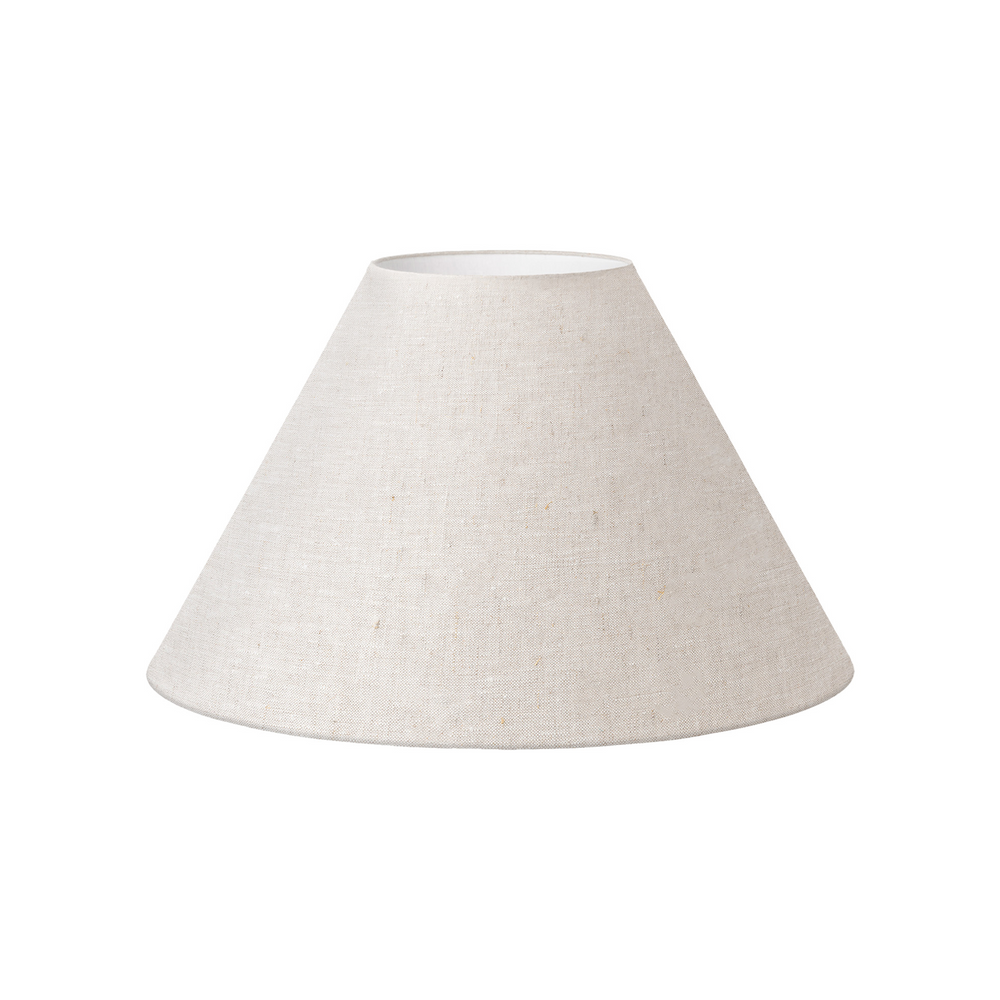 25CM Oatmeal Linen Empire Lamp Shade