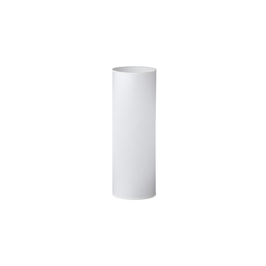 15CM White Linen Cylinder Lamp Shade