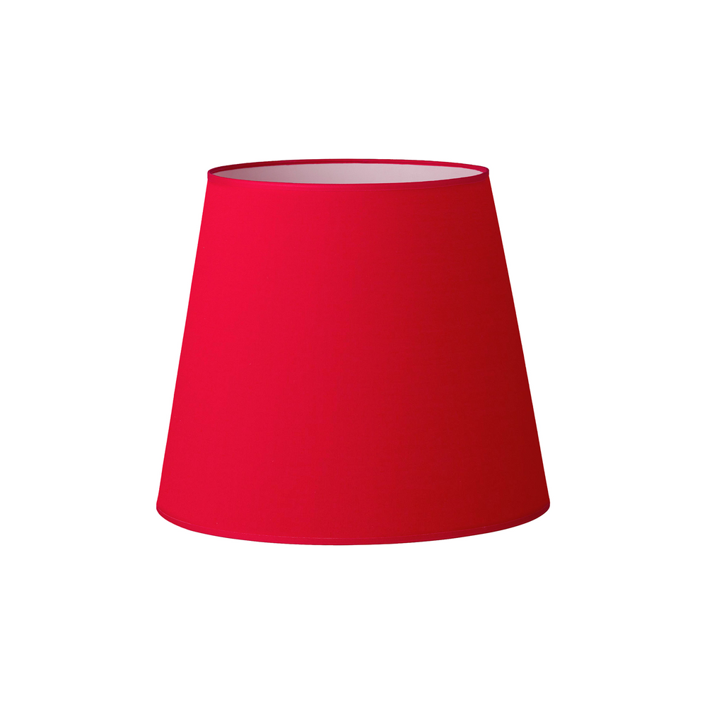 20cm Red A-line Tapered Lamp Shade