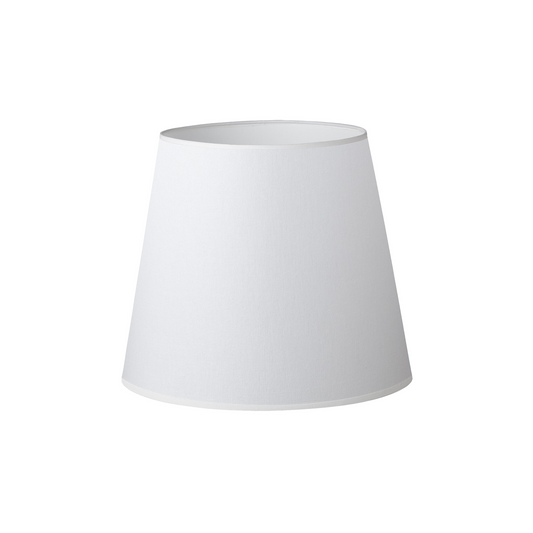 20cm White A-line Tapered Lamp Shade