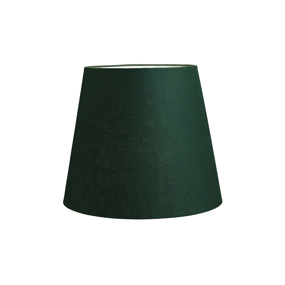 20cm Jade Linen A-line Tapered Lamp Shade