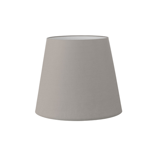 20cm Silver Linen A-line Tapered Lamp Shade