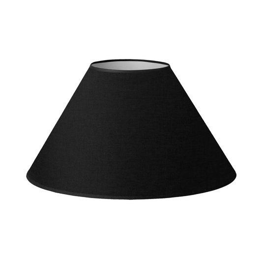 41CM Black Linen Empire Lamp Shade