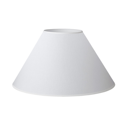 41CM White Linen Empire Lamp Shade