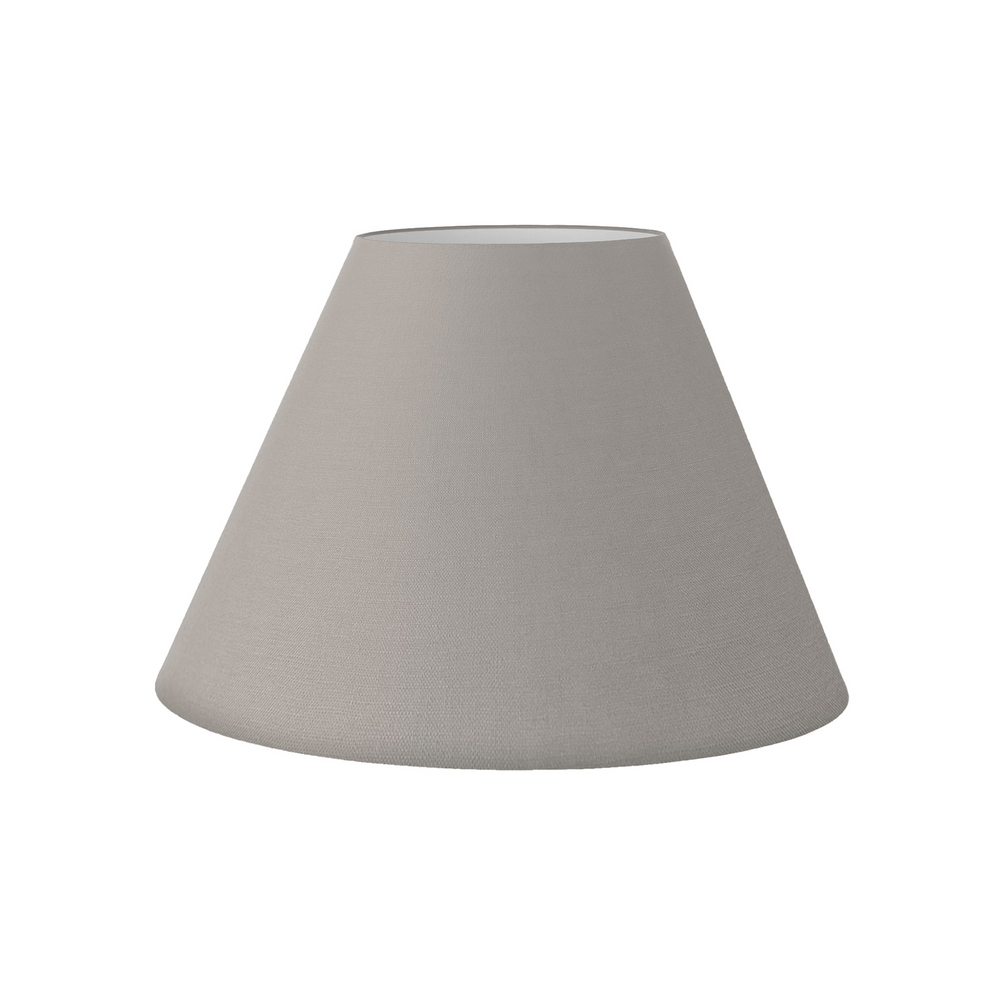 46CM Silver Linen Empire Lamp Shade