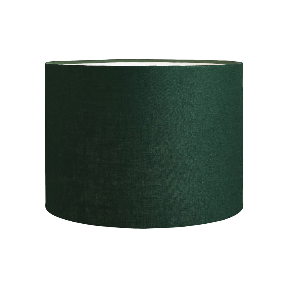 25CM Jade Linen Cylinder Lamp Shade