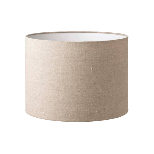 25CM Linseed Linen Cylinder Lamp Shade