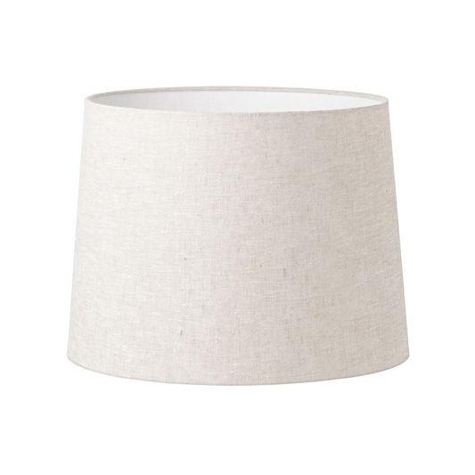 30CM Oatmeal Linen Basic Tapered Lamp Shade