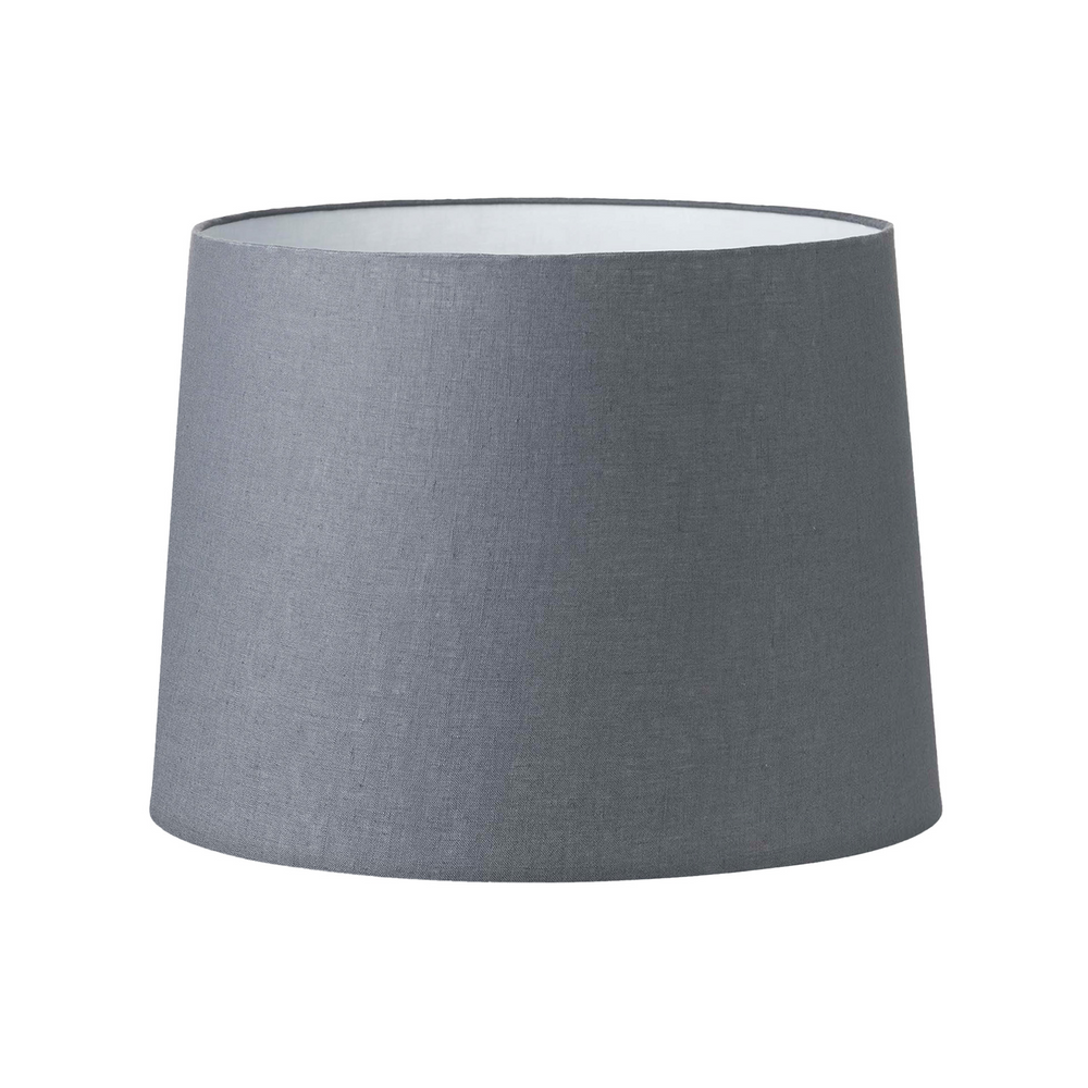 30CM Slate Linen Basic Tapered Lamp Shade