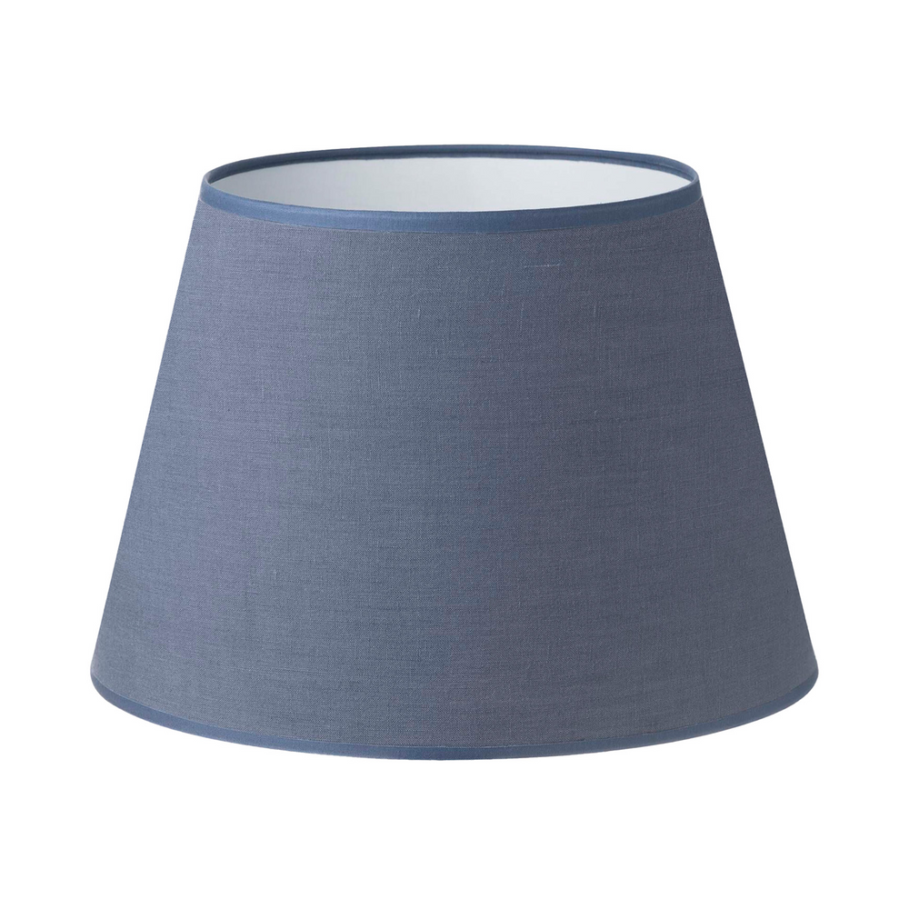 38CM Blue Stone Linen Basic Tapered Lamp Shade