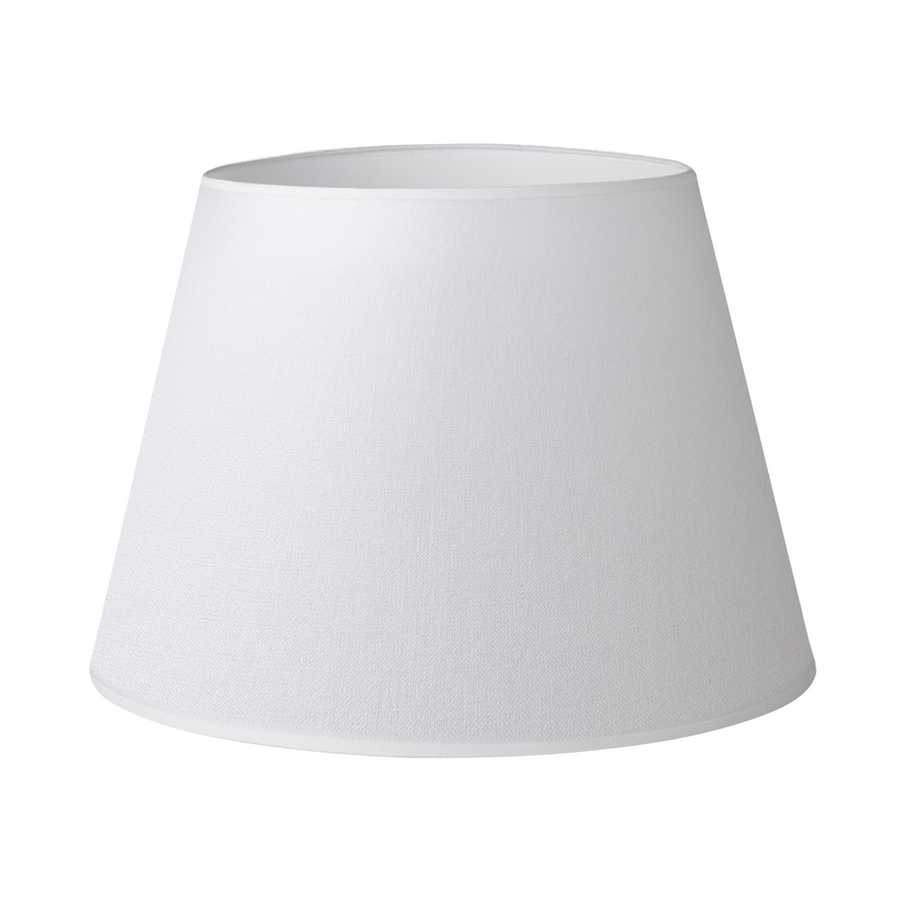 38CM Waterproof White Basic Tapered Lamp Shade