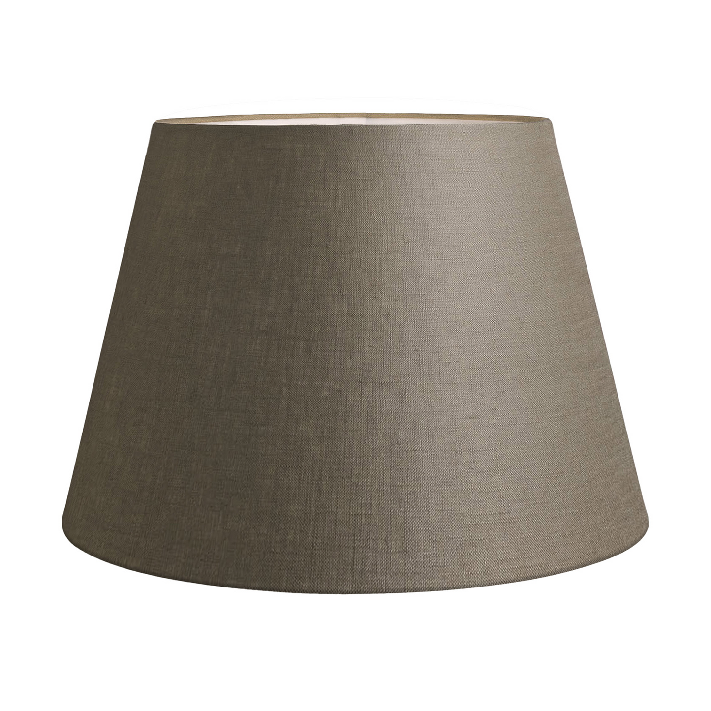 38CM Fallow Linen Basic Tapered Lamp Shade