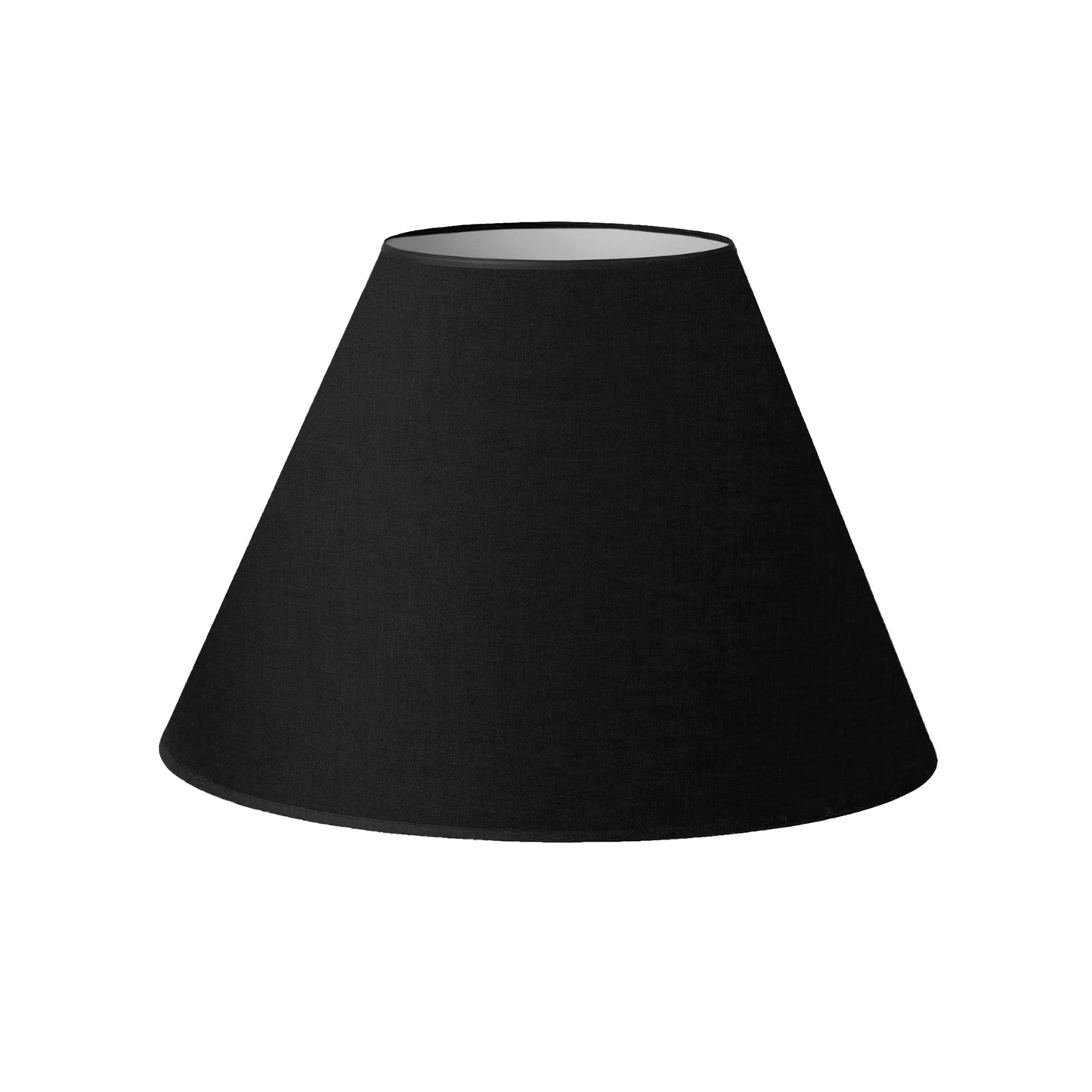 58CM Black Linen Empire Lamp Shade