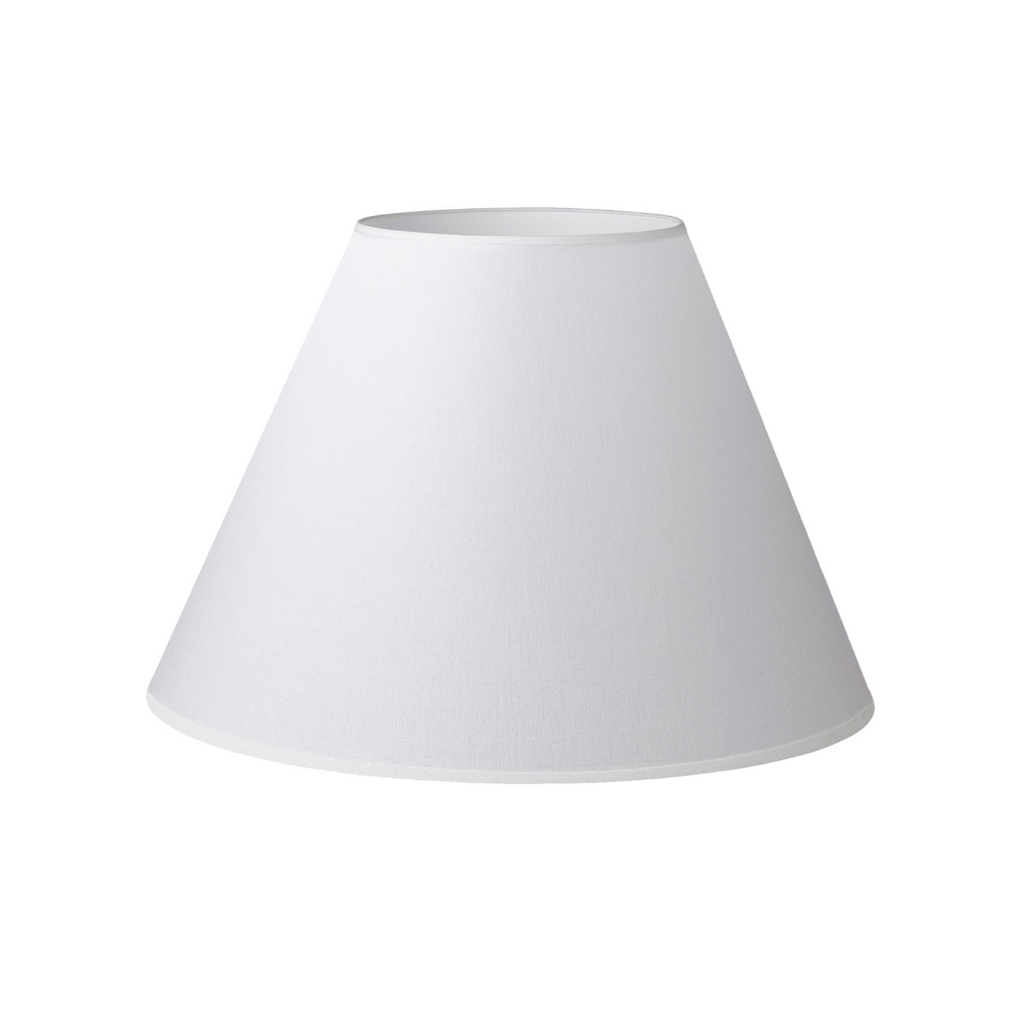 58CM White Linen Empire Lamp Shade