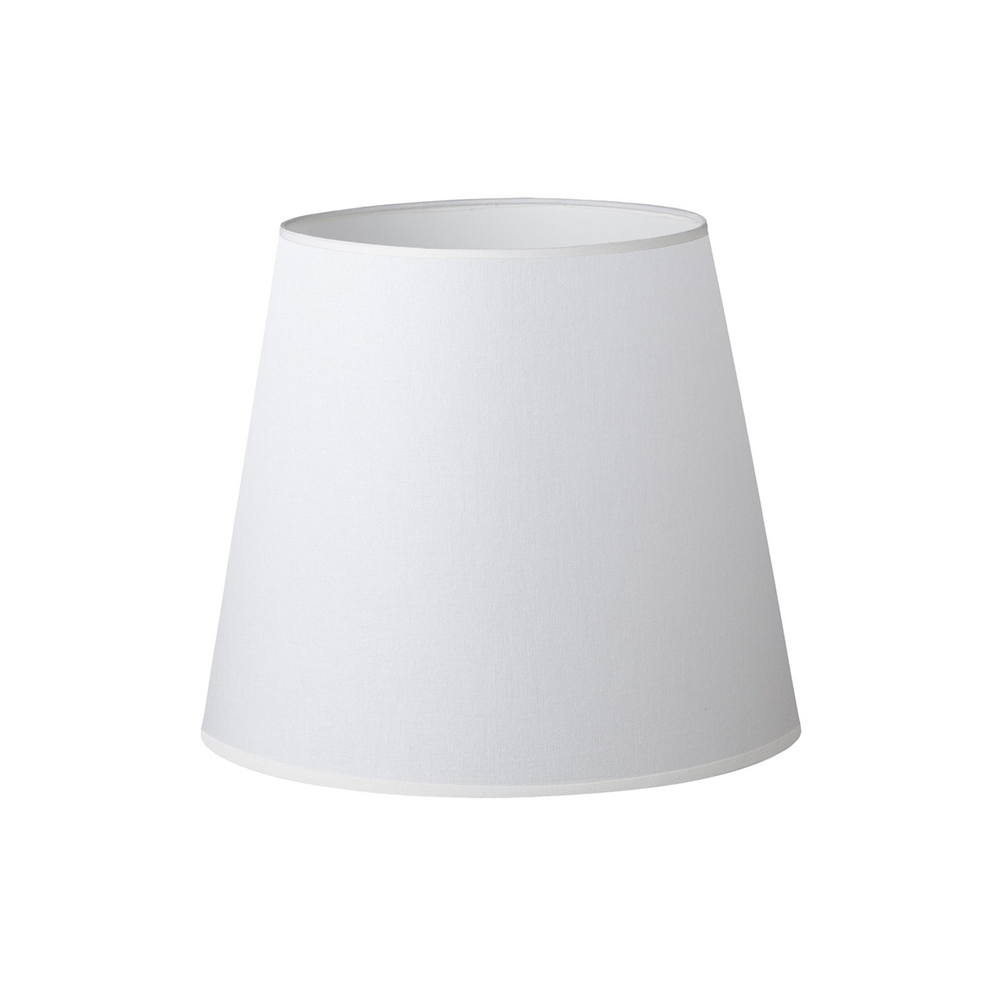 36CM White A-Line Tapered Lamp Shade