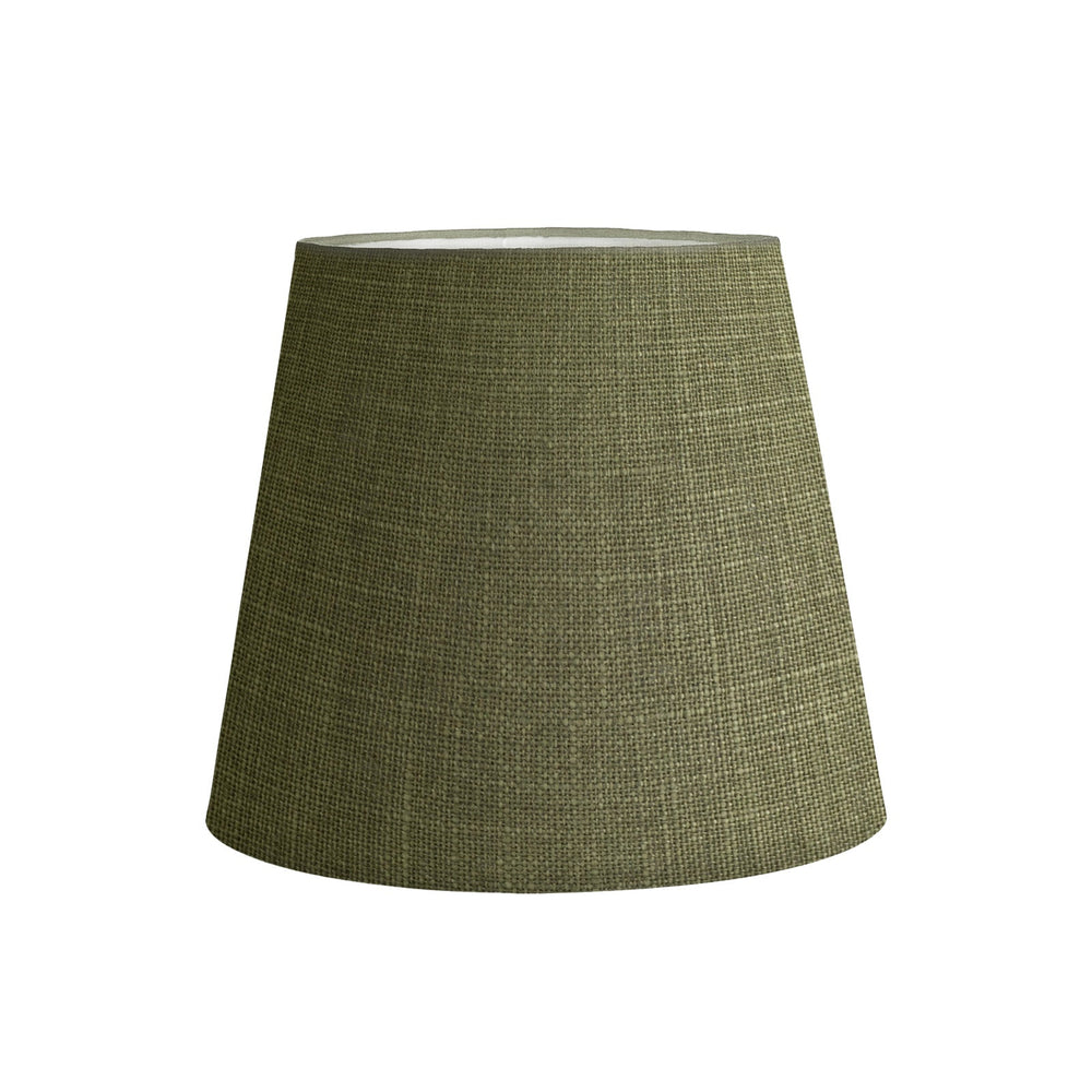 36CM Moss Linen A-Line Tapered Lamp Shade
