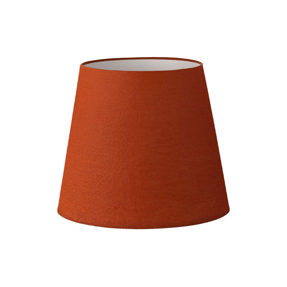 36CM Paprika Linen A-Line Tapered Lamp Shade