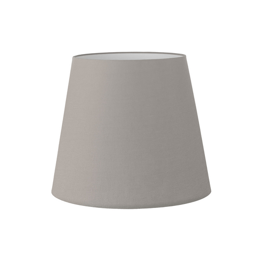 36CM Silver Linen A-Line Tapered Lamp Shade