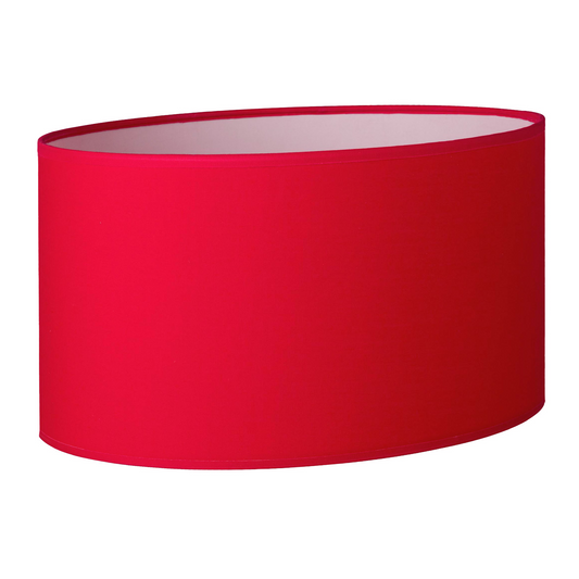 30CM Red Oval Lamp Shade