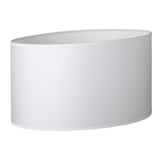 30CM White Oval Lamp Shade