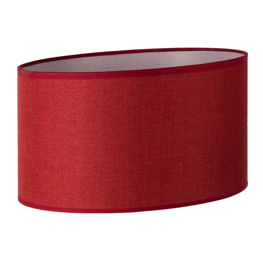 30CM Red Brick Oval Lamp Shade