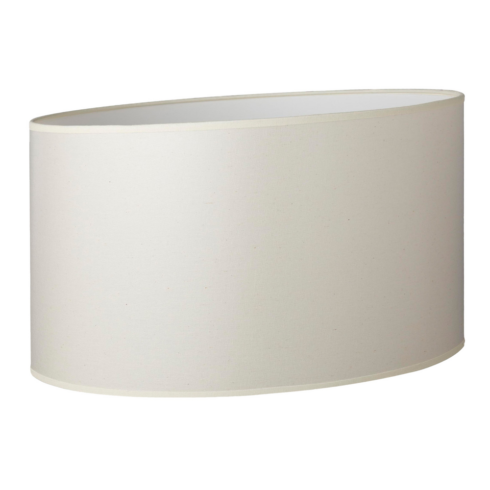 30CM Waterproof Natural Oval Lamp Shade