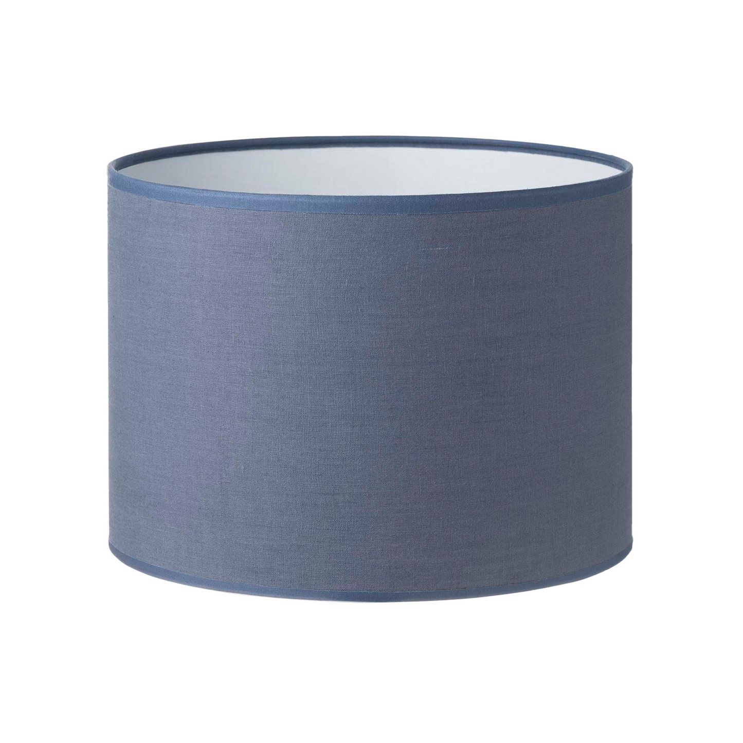 30CM Blue Stone Linen Cylinder Lamp Shade