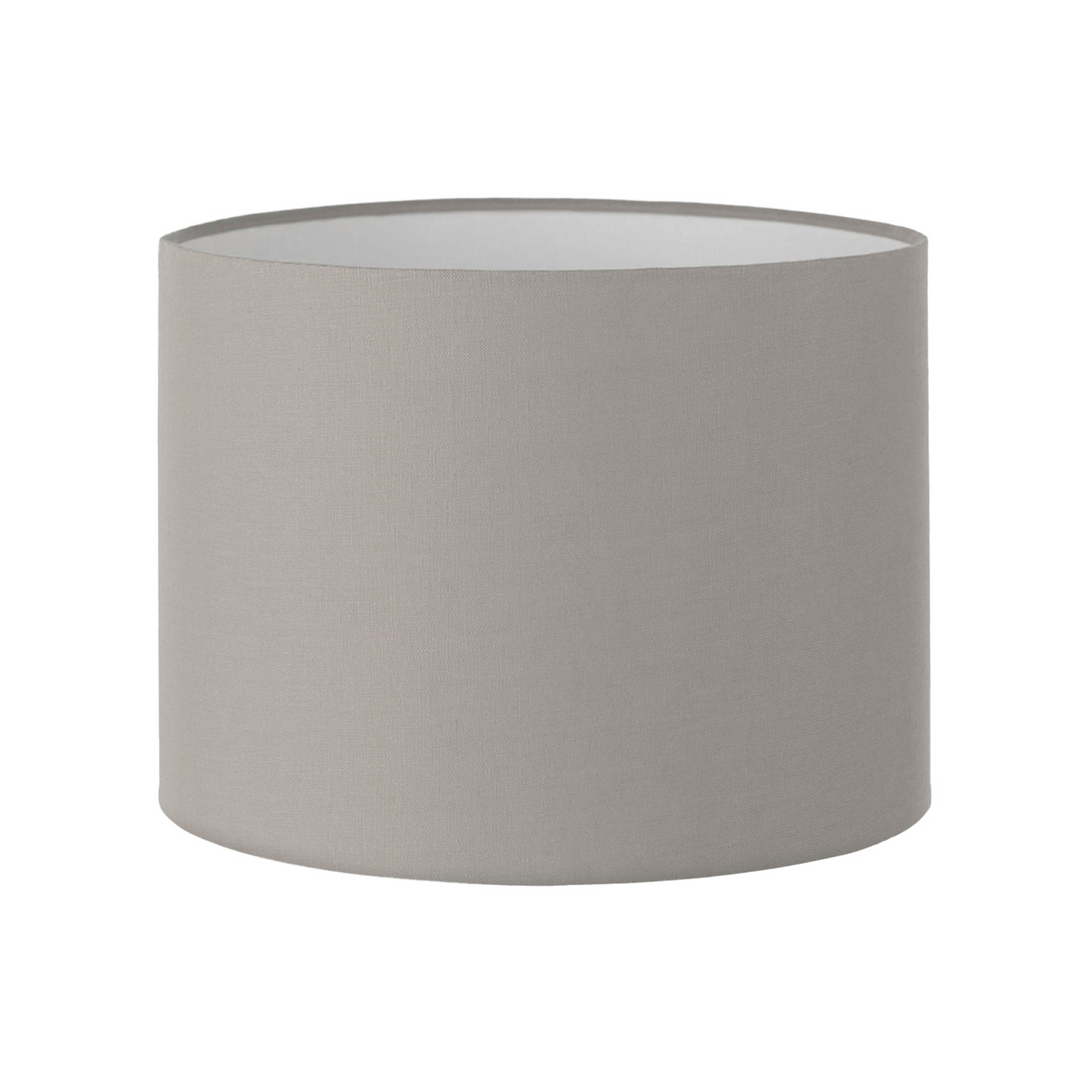 30CM Silver Linen Cylinder Lamp Shade