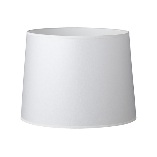 36CM White Basic Tapered Lamp Shade