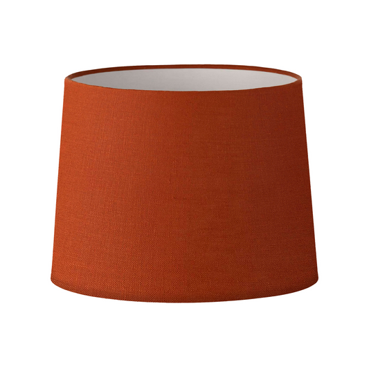 36CM Paprika Linen Basic Tapered Lamp Shade