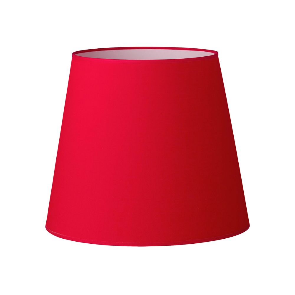 41CM Red A-Line Tapered Lamp Shade