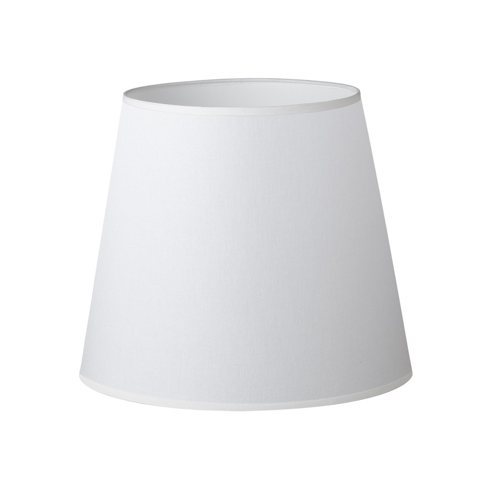 41CM White A-Line Tapered Lamp Shade