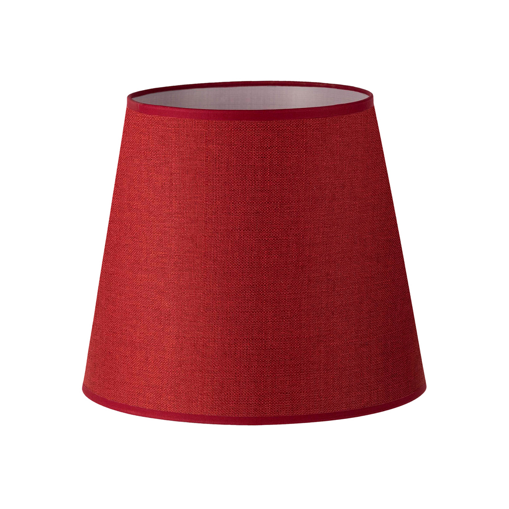 41CM Red Brick A-Line Tapered Lamp Shade