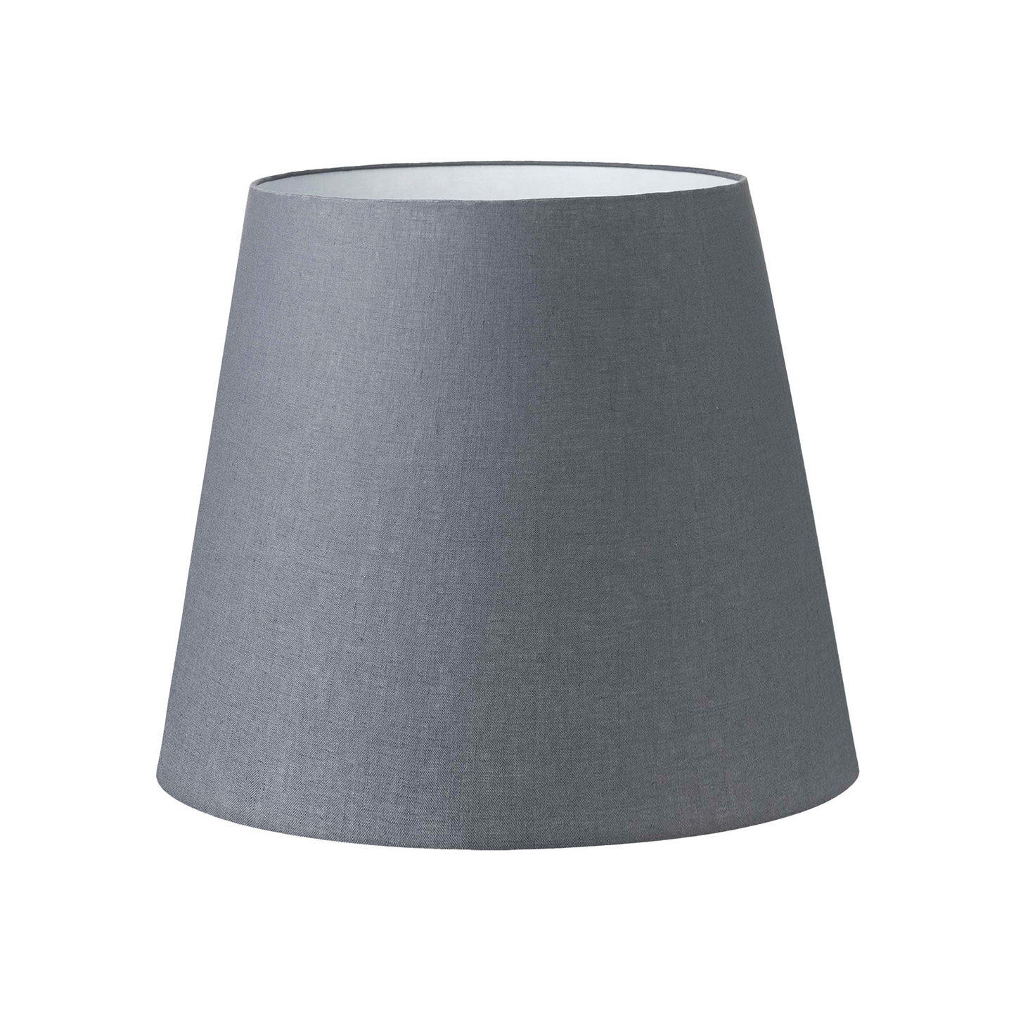 41CM Slate Linen A-Line Tapered Lamp Shade