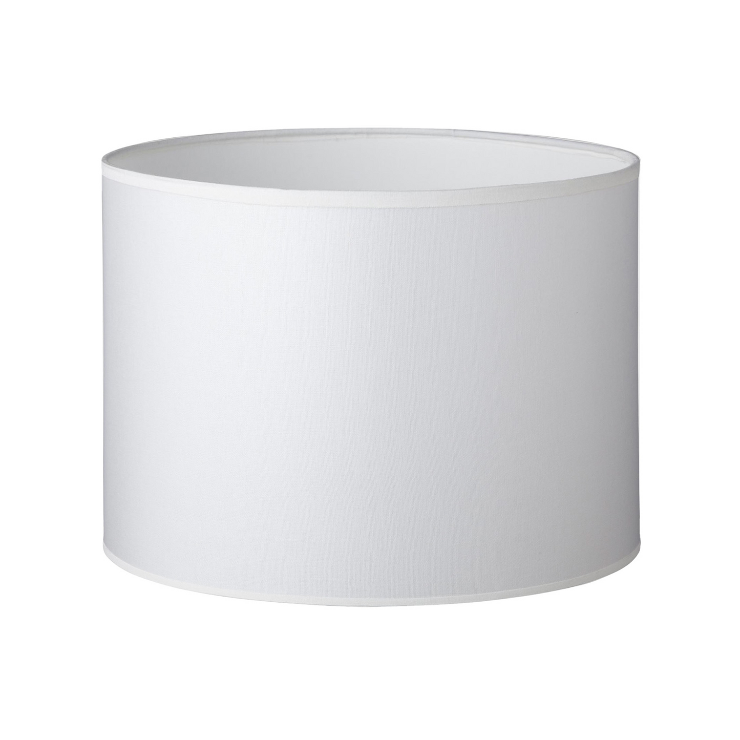 33CM White Cylinder Lamp Shade