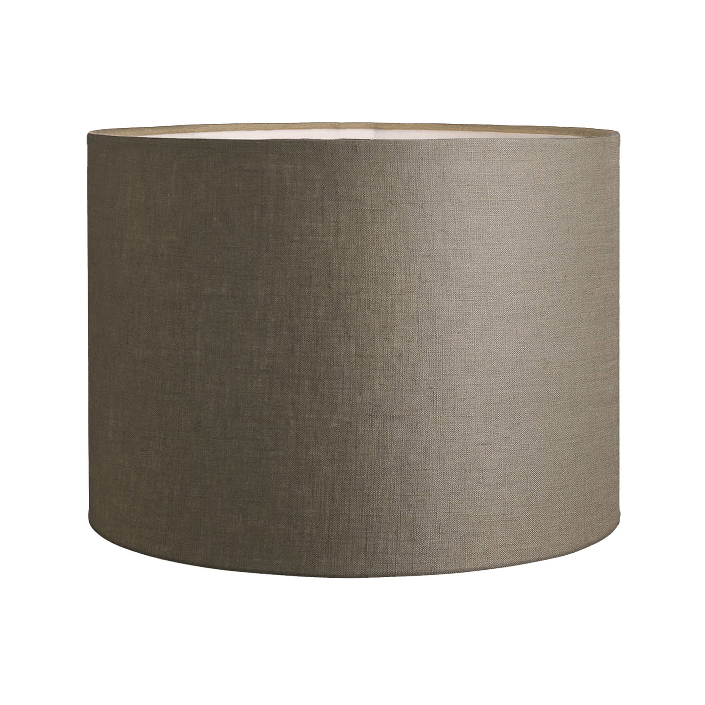 33CM Fallow Linen Cylinder Lamp Shade